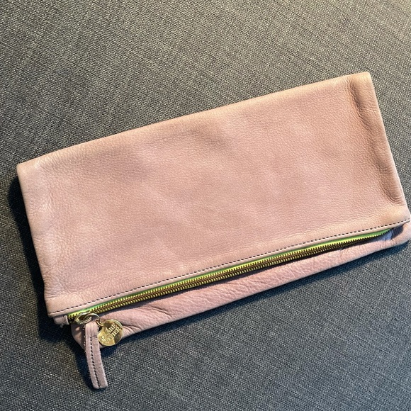 Clare V foldover suede clutch - Picture 1 of 6